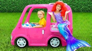 Little Mermaid Adventures for kids with Chris and friends [upl. by Otrebmal890]