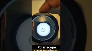 Gemstone Testing by Polariscope gemstone polariscope [upl. by Gunning]