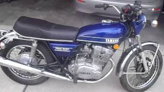 1974 Yamaha TX500 [upl. by Alyt]