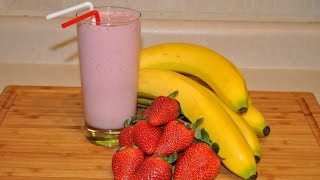 Strawberry Banana Smoothie [upl. by Aika731]