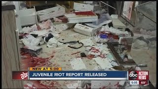 Florida Department of Juvenile Justice releases report on Avon Park facility riot [upl. by Aicre]