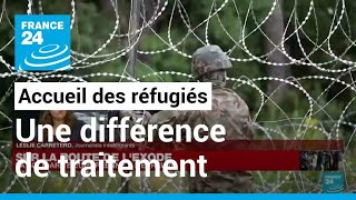 Accueil des réfugiés  une différence de traitement selon les populations • FRANCE 24 [upl. by Maze438]