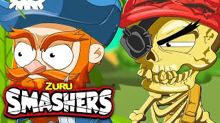 SMASHERS Kraken Game  More Kids Cartoons  Zuru  Smashers World  Animated Stories [upl. by Eikcir108]