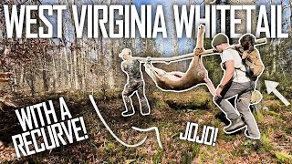 PUBLIC LAND WHITETAIL WITH A RECURVE  Traditional Archery amp Bowhunting  The Push Archery [upl. by Noxin91]