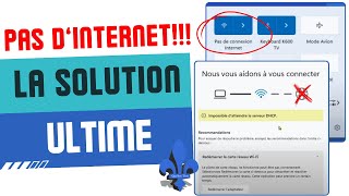 Comment Résoudre les Problèmes de Connexion Internet sur Windows 10 et Windows 11 [upl. by Lehcer]