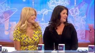 Holly and Kelly Willoughby on Loose Women  19th June 2013 [upl. by Ahseinad249]