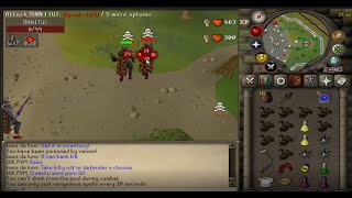 Skan OSRS Highrisk PK Video 8  25b PKD 3RD AGE ELY TORVA [upl. by Onirefez]