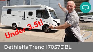 Car licencefriendly A Class Motorhome  Dethleffs Trend I7057DBL [upl. by Narf504]