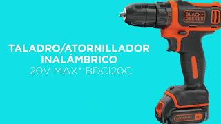 Taladro  Atornillador Inalámbrico 12V Max BDCDD12C [upl. by Nnaeerb]