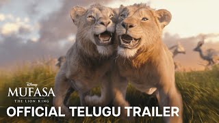 Mufasa The Lion King  Telugu Trailer  Mahesh Babu  In Cinemas December 20 [upl. by Ardnas]