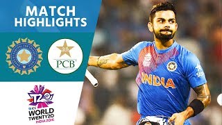 Kohli Stars In India Win  India vs Pakistan  ICC Mens WT20 2016  Highlights [upl. by Corliss]