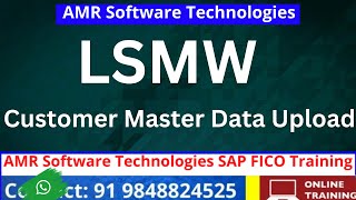 LSMW Customer master data migration  LSMW Customer master data migration ECC 60 [upl. by Ahsekal]