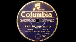 HMS Pinafore  Selection Arthur Sullivan  Played By The Court Symphony Orchestra [upl. by Suhploda]