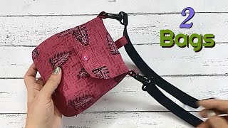 2 Different Bags for Different Occasions Step by Step Tutorial [upl. by Kavita]