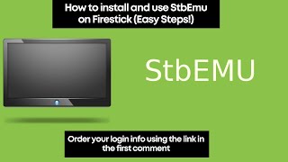 How to install and use StbEmu on Firestick  Easy steps 2024 [upl. by Hibben]