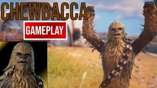 New Chewbacca Skin Gameplay Star Wars Fortnite [upl. by Pass]