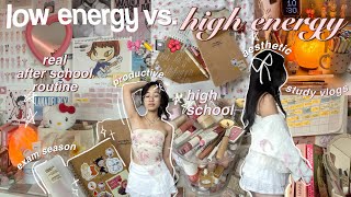 🎀🎧 REAL high school AFTER SCHOOL ROUTINE junior year ✧˚studying productive self care ୨ৎ 2024 [upl. by Nenney]