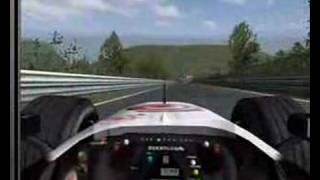 F1 2005 onboard Nordschleife rFactor [upl. by Icat]