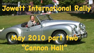 Jowett International Rally May 2010 part two Cannon Hall nr Barnsley lots of veteran cars displayed [upl. by Iyre]