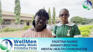 SPIRITANT SENIOR HIGH SCHOOL IN KUMASI WELCOME WELLMEN FOUNDATION PRESIDENT mentalhealth [upl. by Analed653]