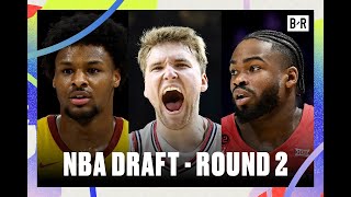 2024 NBA DRAFT LIVE  ROUND 2 ⏰ [upl. by Purcell]