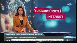 “Aztelekom” MMC Şamaxı rayonunu yüksəksürətli internetlə təmin edir [upl. by Violeta]