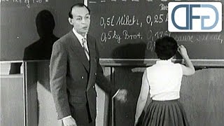 Der Lehrerberuf in den 50er Jahren Dokumentation 1959 [upl. by Nirra]