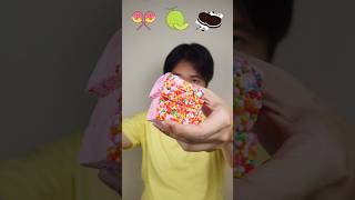 MAKAN BERBAGI RASA MARSHMALLOW SESUAI EMOJI asmr mukbang [upl. by Aiekram]