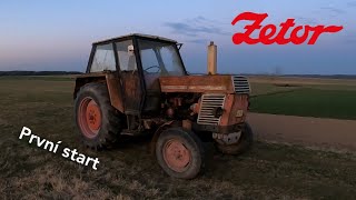 Zetor 8011 první letošní start příprava na STK 1 [upl. by Desta]