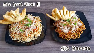 BONGKAR RAHASIA MIE LEVEL VIRAL  Resep Mie Stan amp Mie Ilis Ala Gacoan  Ide Usaha Kuliner [upl. by Korenblat]