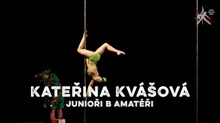 Kateřina Kvášová  Czech Pole Art 2024  Junioři B Amatéři [upl. by Ailadgim]