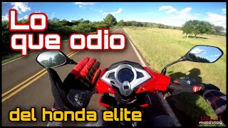 LO NEGATIVO DEL HONDA ELITE 125 [upl. by Oetam]