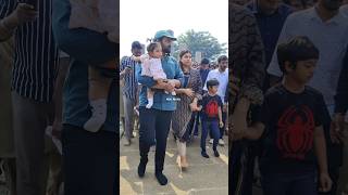 నడకలో రాజసం తగ్గేదెలే Manchu Manoj with family at nandyala for birthday [upl. by Lampert469]