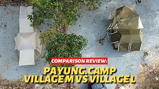 Comparison Review Payungcamp Village M vs Village L  YANG MANA SESUAI UNTUK KORANG [upl. by Butta]