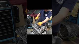 Rebuilding a V8 Engine in 1 Minute shorts [upl. by Carolyn]