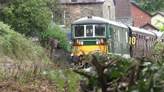 73003 E6003 in the Forest of Dean  Whitecroft  150924 [upl. by Irmina]