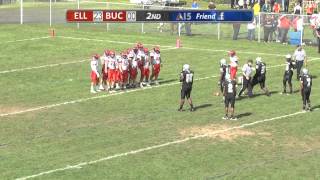 Ellet Orangemen vs Buchtel Griffins Football  October 12 2013 [upl. by Jutta966]