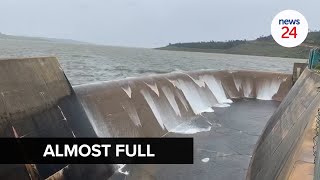 WATCH  Theewaterskloof Dam near full [upl. by Akihsal]