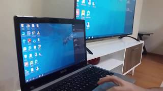 Laptopu Televizyona Bağlamak  HDMI Kablosu ile 2020 Kolay Anlatım [upl. by Ori854]