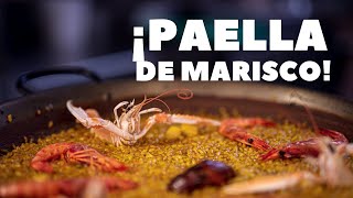 ¡Aprende la Paella de Marisco Auténtica [upl. by Eustasius]