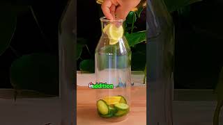 Drink lemon and cucumber every morning healthy health bodycare [upl. by Millda171]