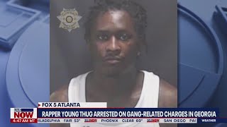 Rapper Young Thug arrested on RICO charges New details  LiveNOW From FOX [upl. by Atteiluj676]