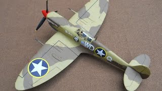 TAMIYA 148 Spitfire MkVb Trop  A Build In Pictures [upl. by Gladwin]