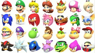 Mario amp Sonic at the Olympic Games Tokyo 2020  All Characters [upl. by Yesor181]