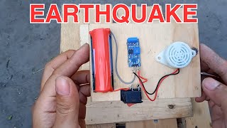 DIY Earthquake Detector with SW420 Vibration Sensor  Simple and Effective [upl. by Oznola]