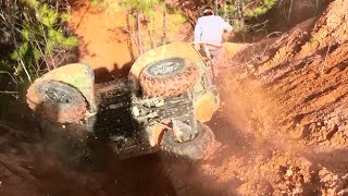 Crazy Brute Force 750 Wreck [upl. by Hike]