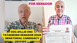 DOC WILLIE ONG FOR SENADOR 2025 NATIONAL ELECTION [upl. by Felecia787]