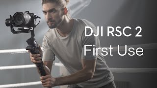 DJI RSC 2  How to Use DJI RSC 2 [upl. by Fontes]