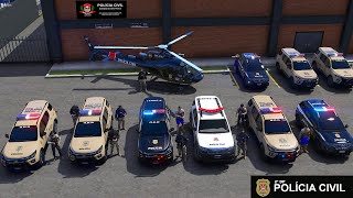 A MAIOR E MAIS REALISTA DELEGACIA DE POLÍCIA DO GTA 5 BRASIL [upl. by Zechariah]