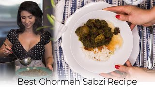 Best Ghormeh Sabzi  Persian Recipes  Chef Tara Radcliffe [upl. by Anma821]